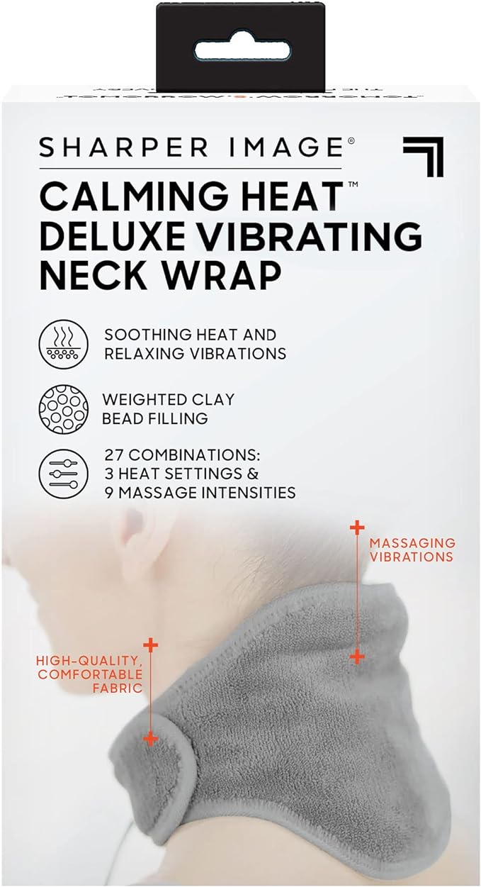 Calming Heat™ Vibrating Neck Wrap – Soothing Heat & Massage in One