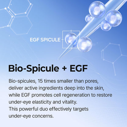 Dr.Melaxin Eyephalt Eyebag Cream for Puffiness, Dark Circles & Fine Lines, Wrinkle, EGF Anti-Aging Under Eye Moisturizer with Niacinamide &Ceramide 0.33 fl.oz.