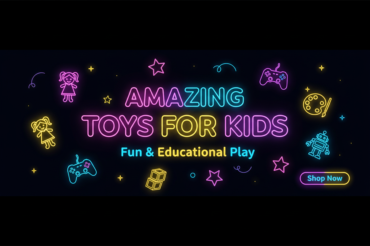 Amazing Toys Banner