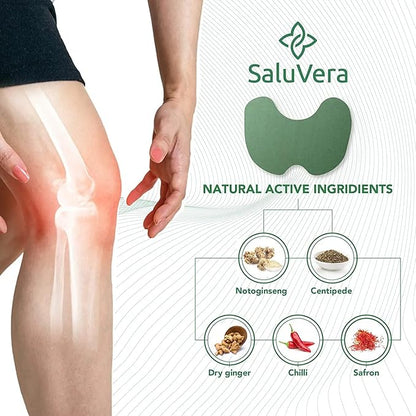 Salu Vera - Pain Relief Patches - For All Body Parts - Instant Relief